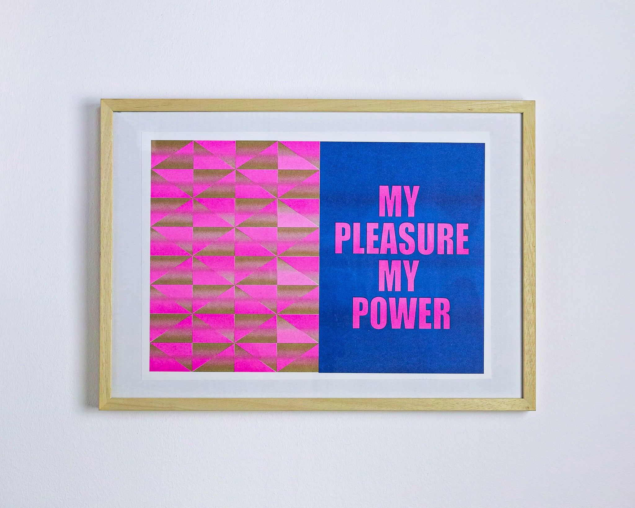 Sophie Douala My Pleasure My Power print